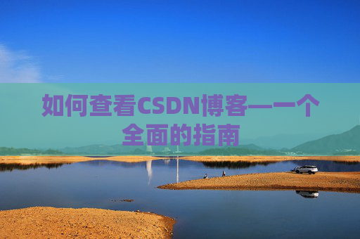 如何查看CSDN博客—一个全面的指南