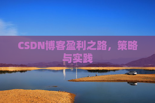 CSDN博客盈利之路，策略与实践
