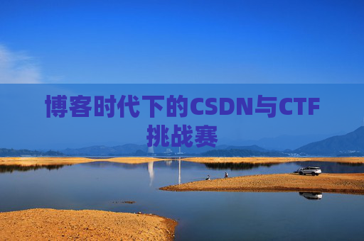 博客时代下的CSDN与CTF挑战赛